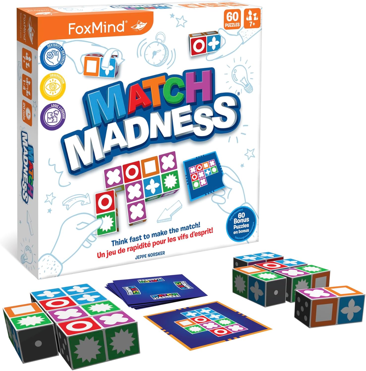 Match Madness Junior- 60pcs