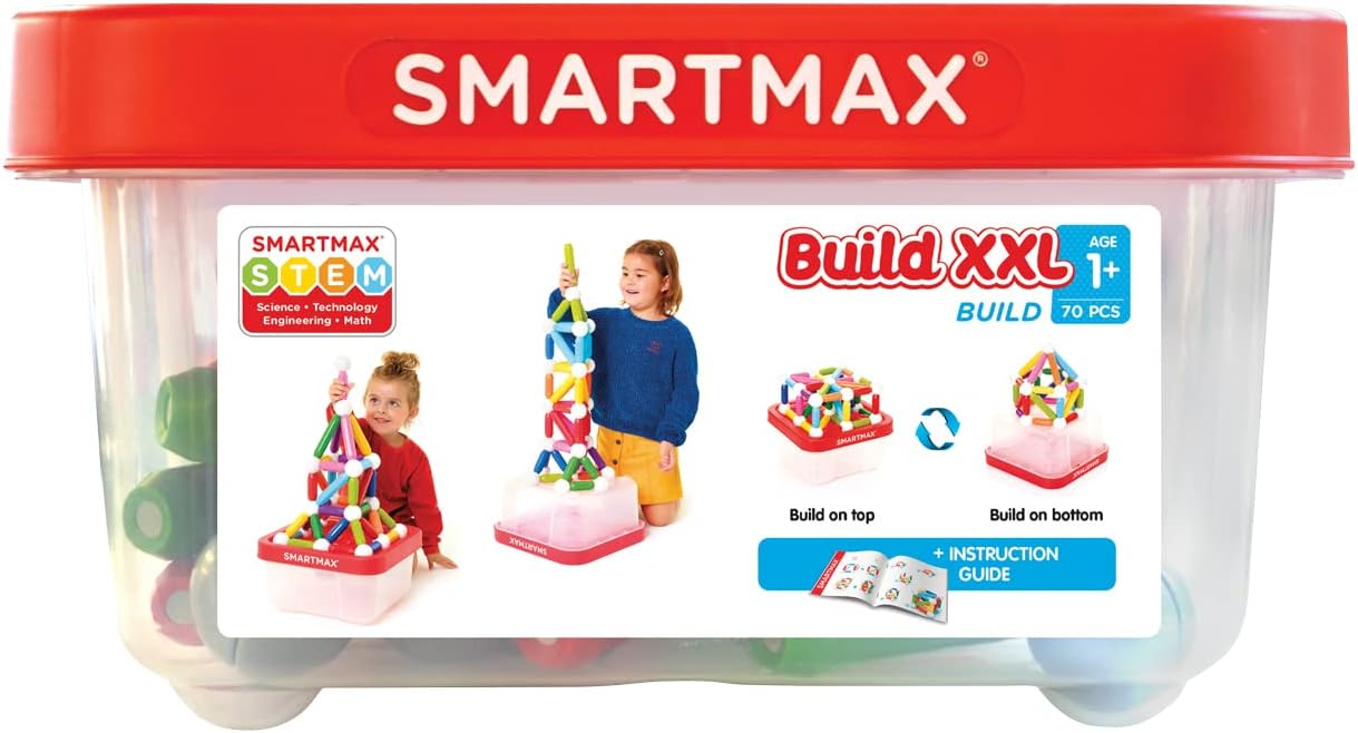 SmartMax Build XXL Building Magnetic Discovery Set 70pc - Image 3