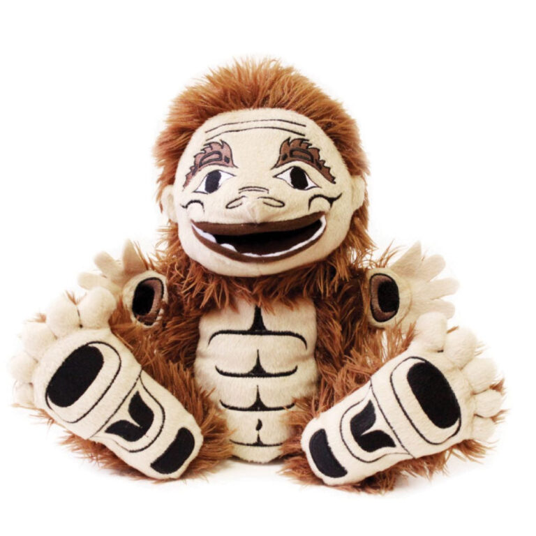 Big Foot the Sasquatch Native Northwest Indigenous hand puppet