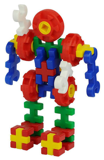Multi Blocks with Wheels - 104pc - Image 2